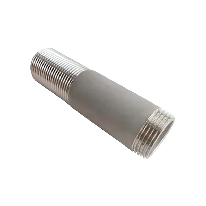 Ниппель двойной (сгон)  AISI 304  1/2'' (21,3 мм)