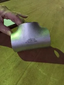 Тройник бесшовный ГОСТ 17376-01 AISI321/12Х18Н10Т  57х3,0  (Китай)